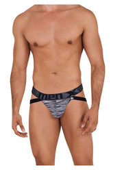 Xtremen 91099 Mikrofaser Mesh Jockstrap Farbe Schwarz